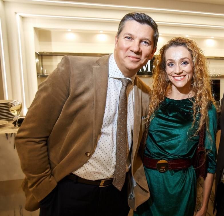 Ростислав Карандєєв с супругой Ростислав Карандаев с супругой