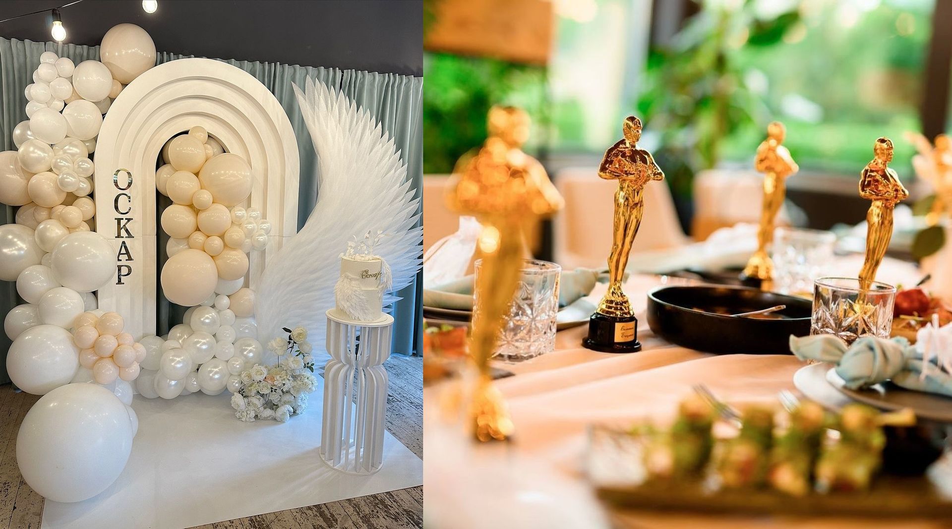 Декорации на банкете по случаю крестин сына Козловского Декорации на банкете по случаю крестин сына Козловского