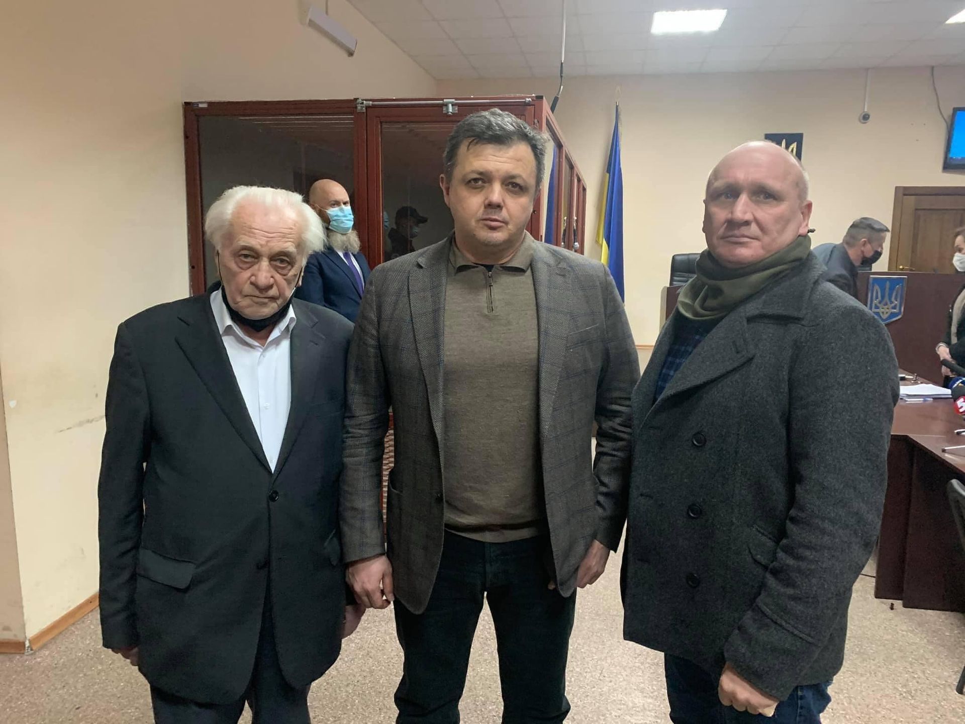 Семен Семенченко і Микола Коханівський (праворуч) Семен Семенченко і Микола Коханівський (праворуч)
