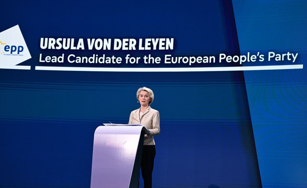 Урсула фон дер Ляєн очолює список найбільшої фракції Європарламенту. Фото: Getty Images Урсула фон дер Ляєн очолює список найбільшої фракції Європарламенту. Фото: Getty Images