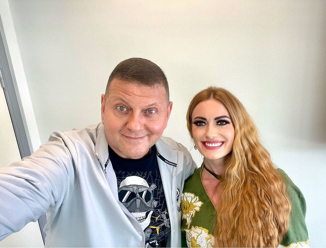 Валерій Залужний та Ярослава Руденко Валерій Залужний та Ярослава Руденко