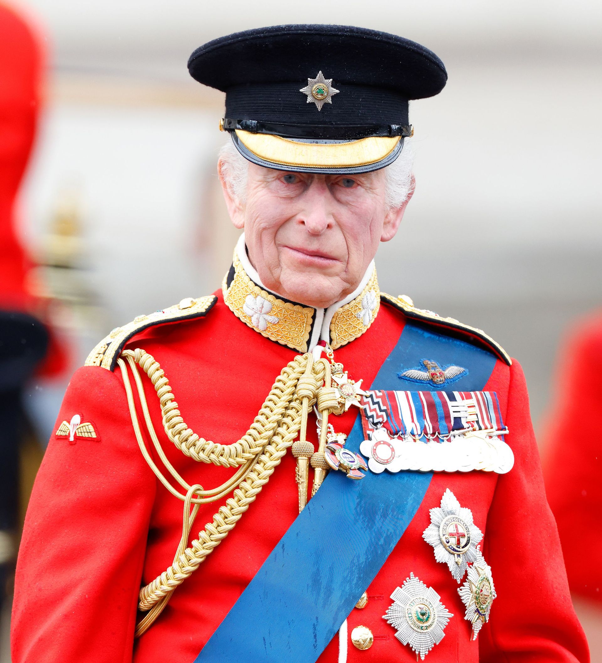 Чарльз III пытался сохранять невозмутимый вид. Фото: Getty Images Чарльз III пытался сохранять невозмутимый вид. Фото: Getty Images