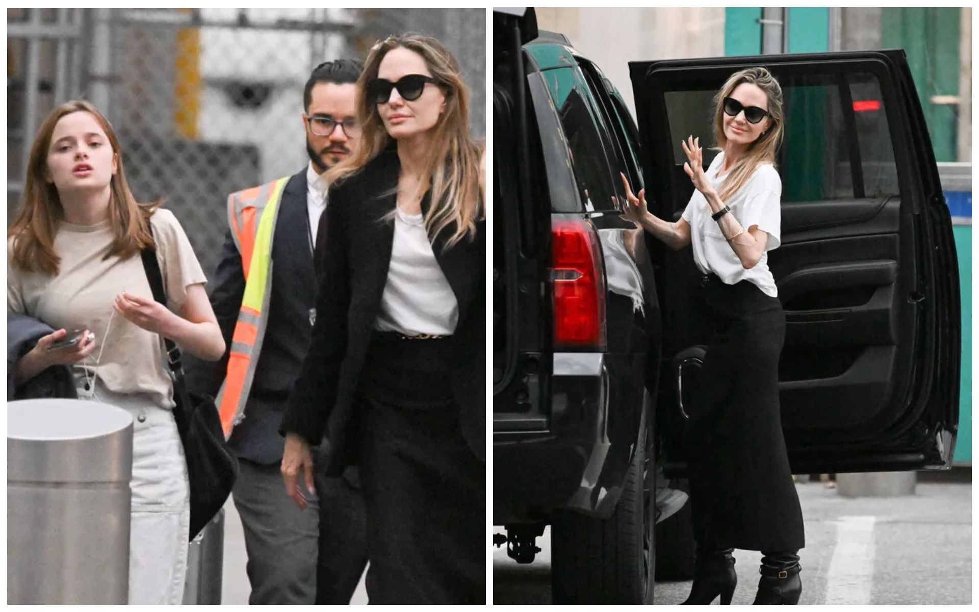 Анджеліна та Вів'єн у Нью-Йорку. Фото: TheImageDirect.com Анджеліна та Вів'єн у Нью-Йорку. Фото: TheImageDirect.com