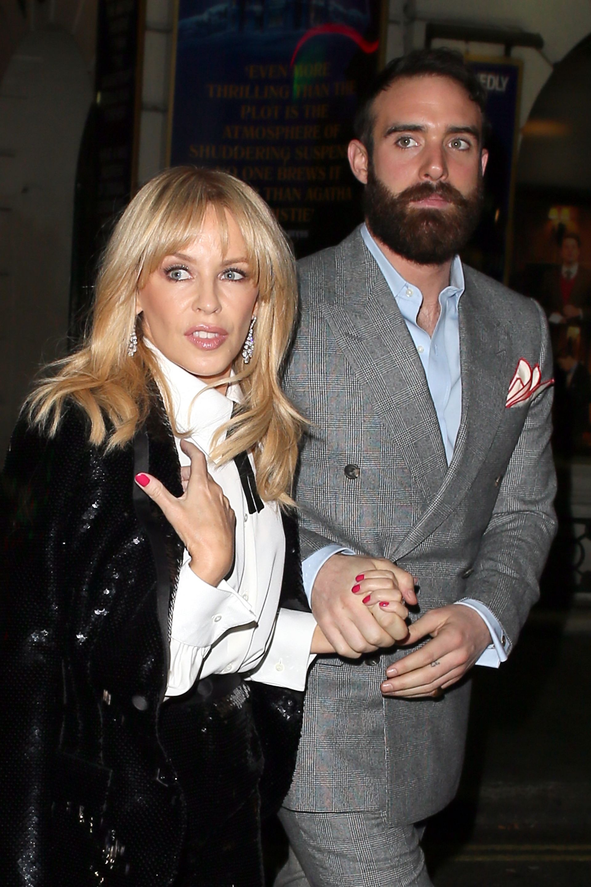 Кайлі Міноуг та Джошуа Сасс. Фото: Getty Images Кайлі Міноуг та Джошуа Сасс. Фото: Getty Images