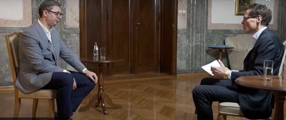 Президент Сербии Александр Вучич говорит, что конфликт неизбежен. Фото из открытых источников Президент Сербии Александр Вучич говорит, что конфликт неизбежен. Фото из открытых источников