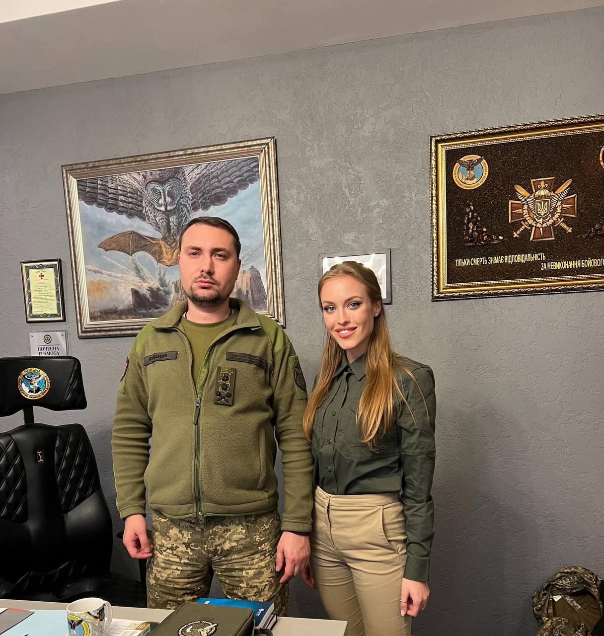 После начала полномасштабной войны Андриевская за что-то получила благодарность от ГУР После начала полномасштабной войны Андриевская за что-то получила благодарность от ГУР