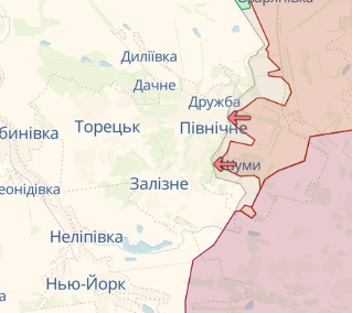 Росіяни просунулись на Донеччині та окупували ще один населений пункт – DeepState 1