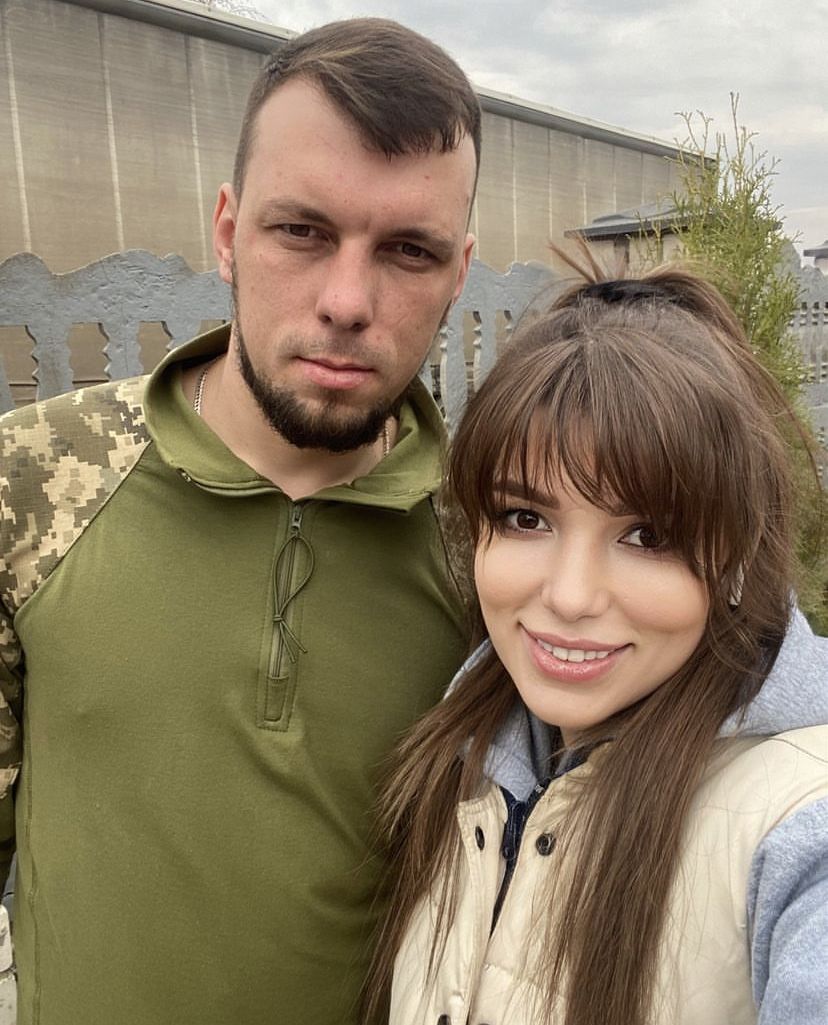 Тетяна Савіцька з братом Леонідом