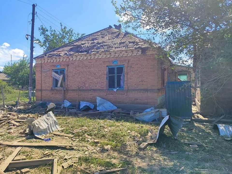 Последствия обстрелов окупантов Последствия обстрелов окупантов