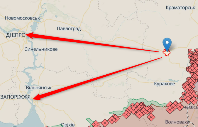 Покровск открывает оккупантам путь на Днепропетровщину и Запорожье Покровск открывает оккупантам путь на Днепропетровщину и Запорожье
