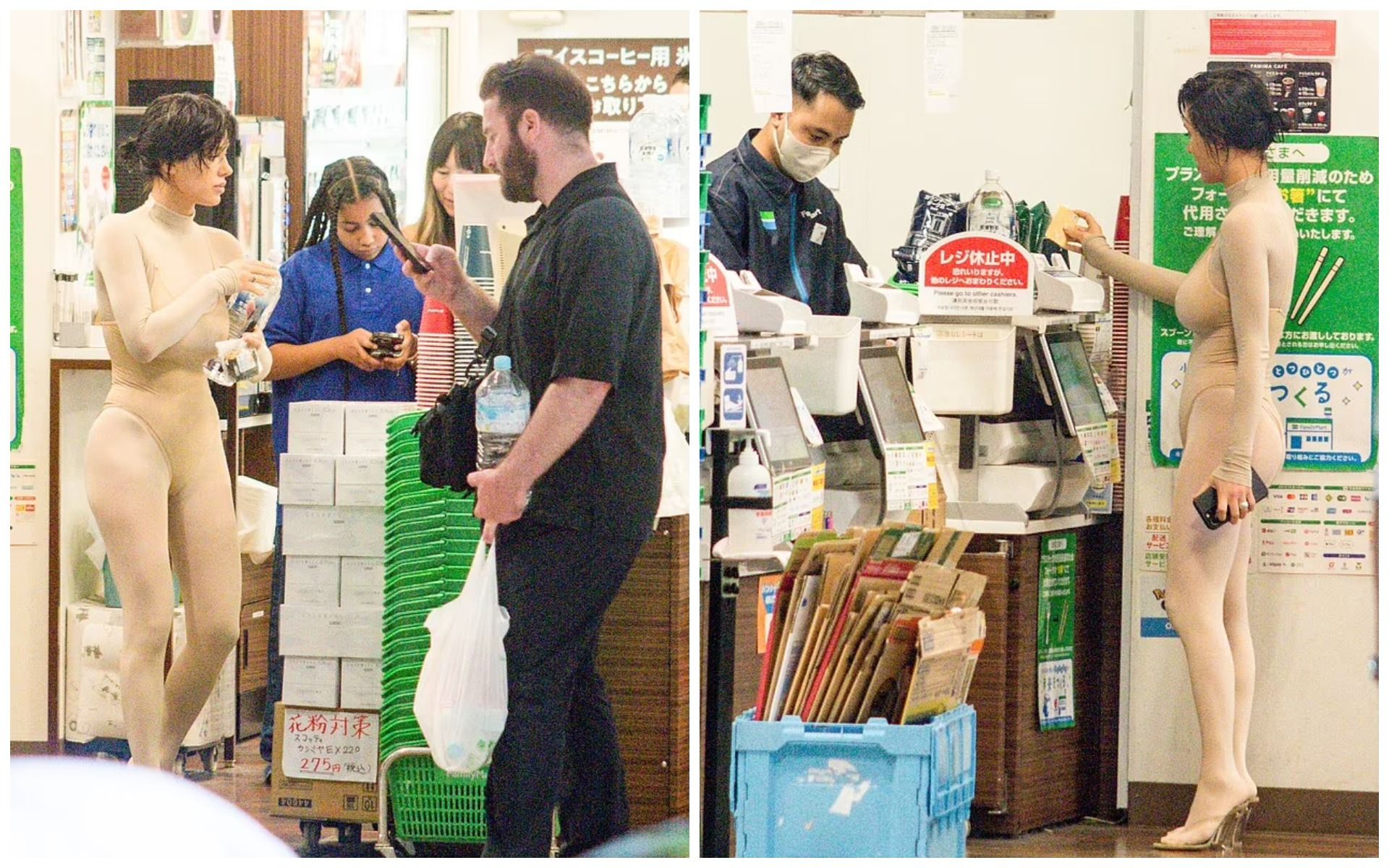 Бьянка с детьми Канье Уэста в Токио. Фото: LS Бьянка с детьми Канье Уэста в Токио. Фото: LS