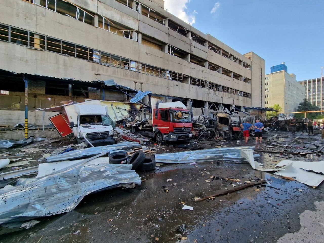 В сети появилось фото с последствиями ударов по Харькову. Фото из открытых источников В сети появилось фото с последствиями ударов по Харькову. Фото из открытых источников