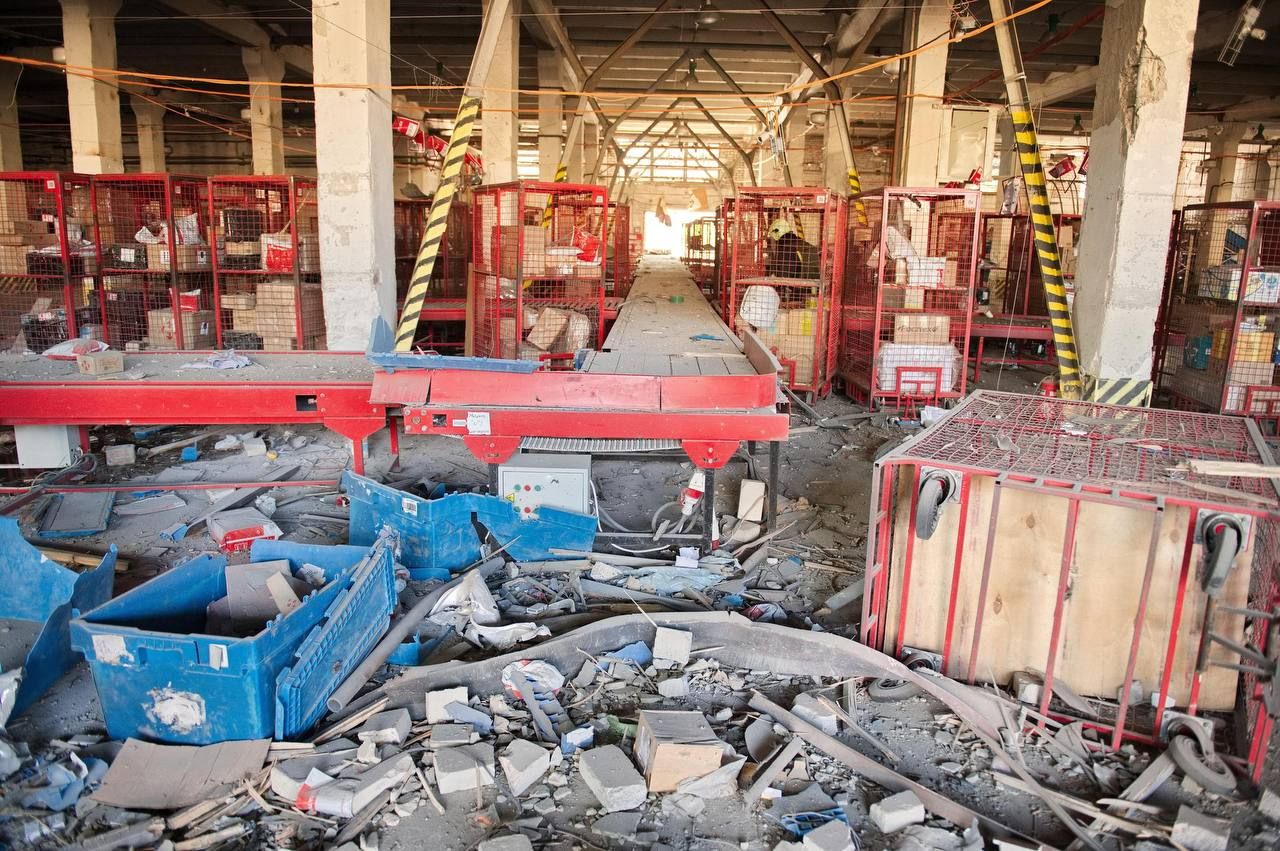 Обстрел Новой почты в Харькове Обстрел Новой почты в Харькове