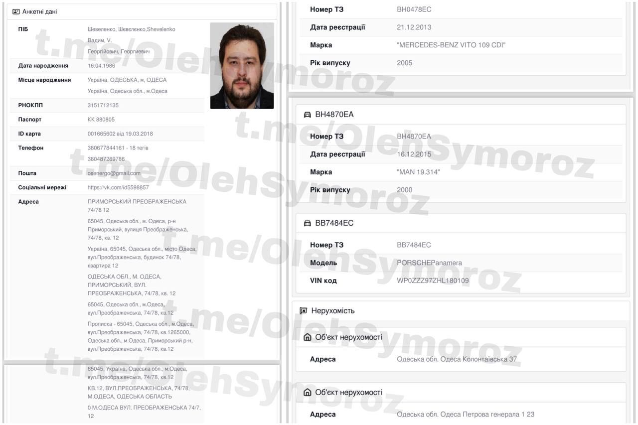 Військові знайшли компромат на Шевеленка Військові знайшли компромат на Шевеленка
