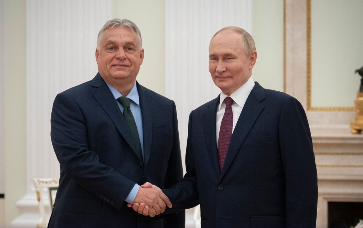 Орбан виклав фото зустрічі у Мережу Орбан виклав фото зустрічі у Мережу