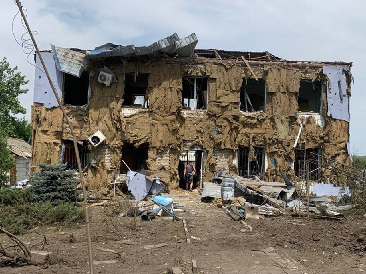 Обстріл Донеччини Обстріл Донеччини