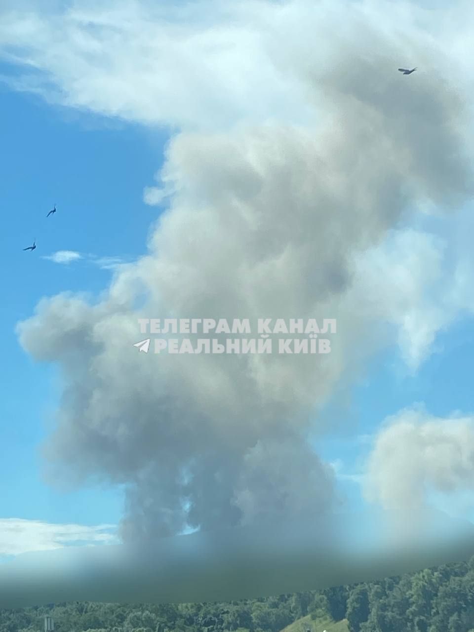 Фіксується декілька осередків займання Фіксується декілька осередків займання