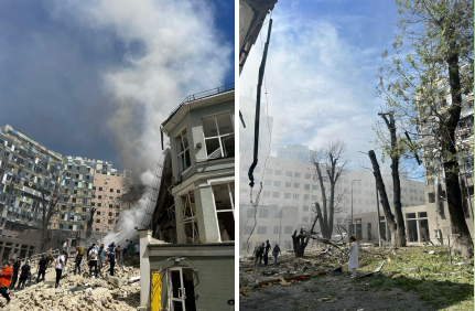 Наслідки терористичного обстрілу РФ Наслідки терористичного обстрілу РФ