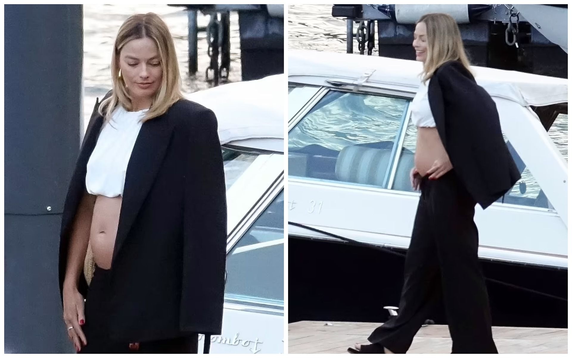 Живот заметно округлился. Фото: Cobra Team/BackGrid Живот заметно округлился. Фото: Cobra Team/BackGrid