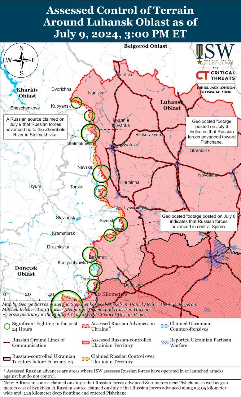 Карты боев в Луганской области Карты боев в Луганской области