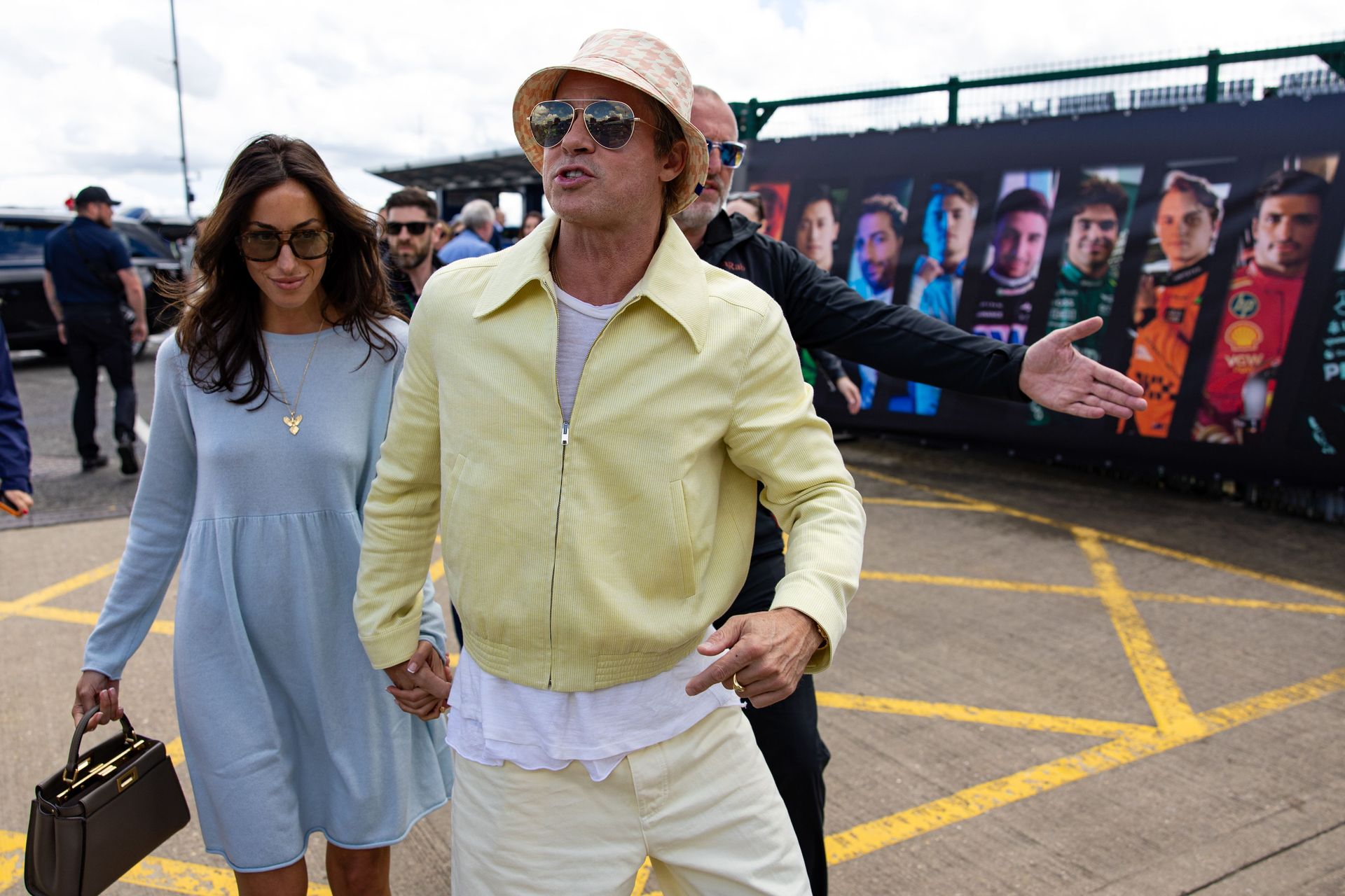 Брэд Питт и Инес де Рамон. Фото: Getty Images Брэд Питт и Инес де Рамон. Фото: Getty Images