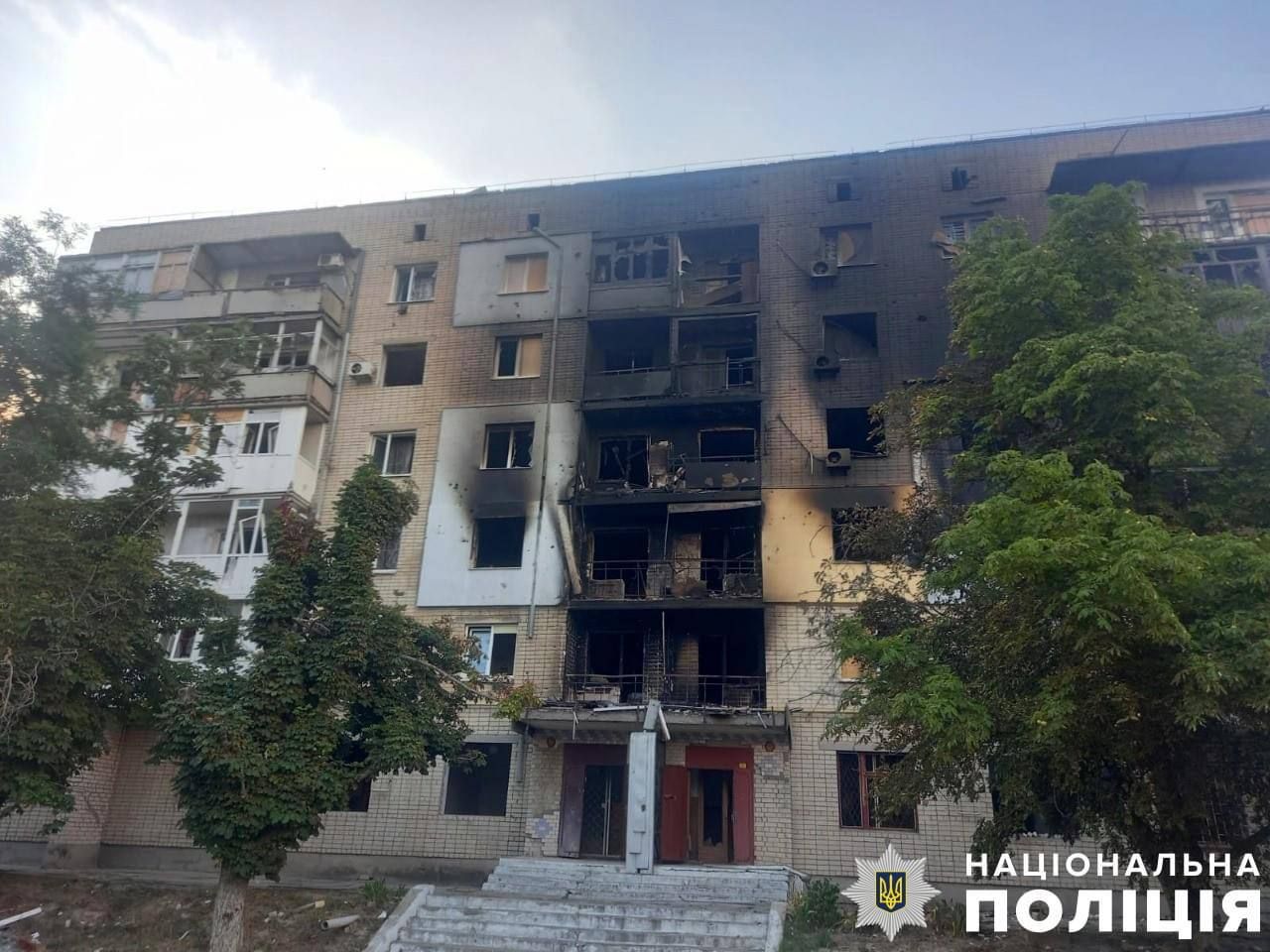 Російські обстріли на Херсонщині Російські обстріли на Херсонщині
