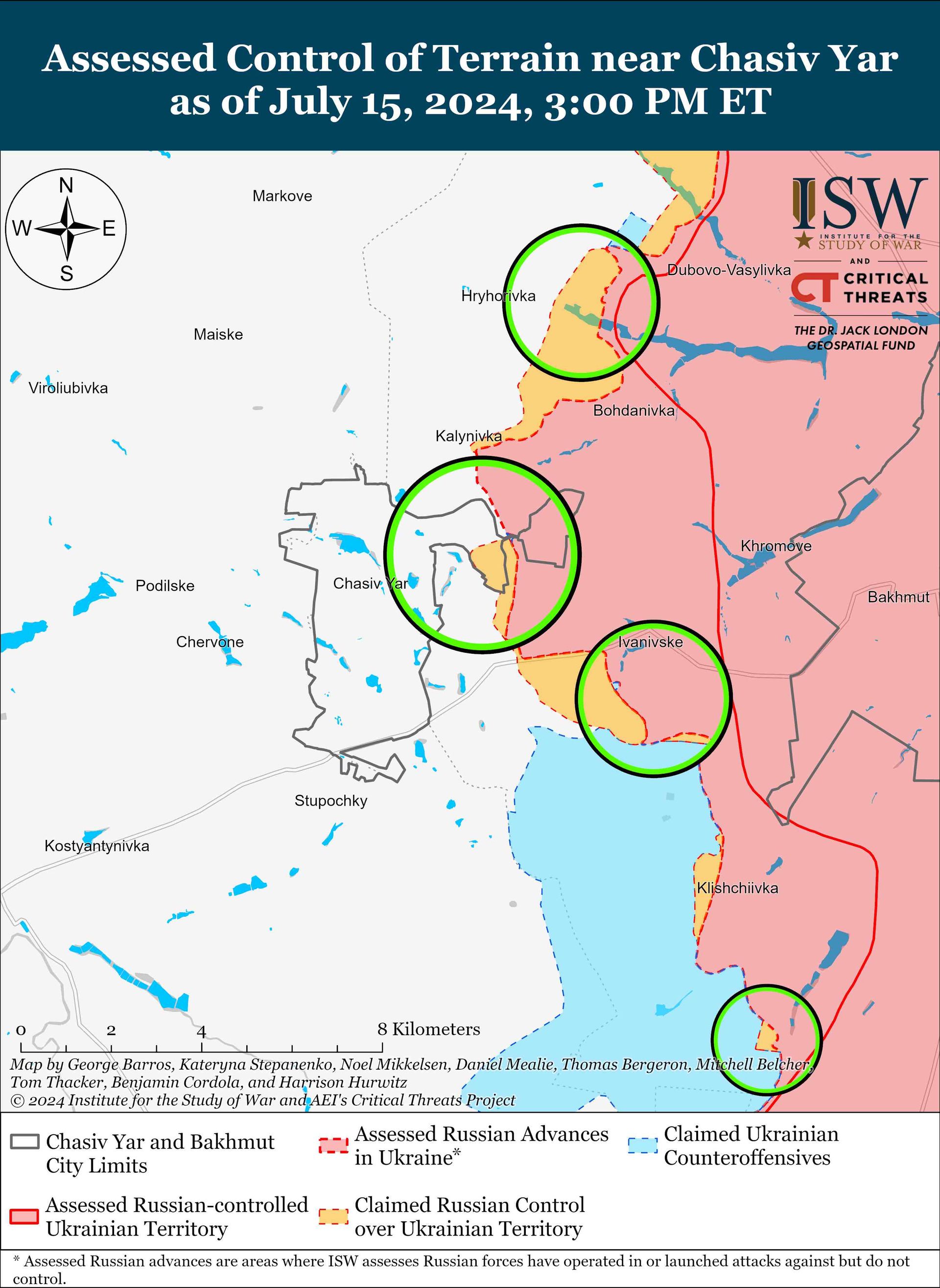Мапа ISW Мапа ISW