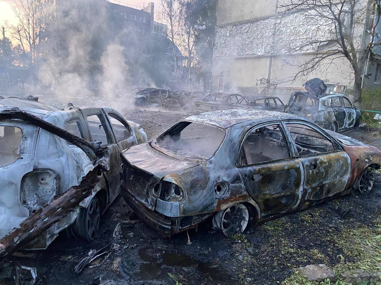 Наслідки удару Наслідки удару