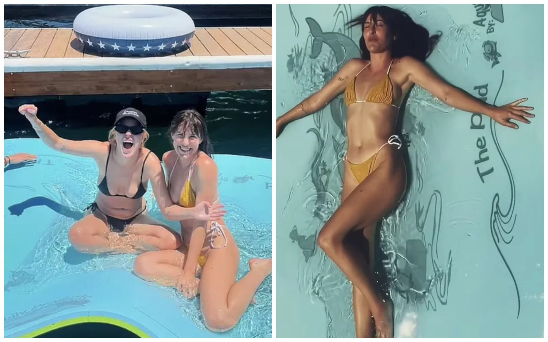 Черное и желтое. Фото: Instagram/scoutlaruewillis Черное и желтое. Фото: Instagram/scoutlaruewillis