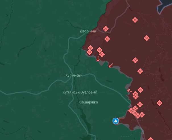 Россияне продвинулись в Донецкой области и захватили еще один населенный пункт – DeepState 1