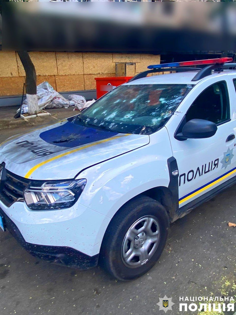 На Херсонщине российские войска обстреляли пожарный автомобиль во время тушения пожара 2