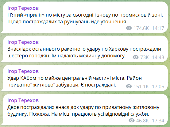 У Харкові російський КАБ влучив у будинок відомого волонтера Сапронова, є поранені (фото) 4