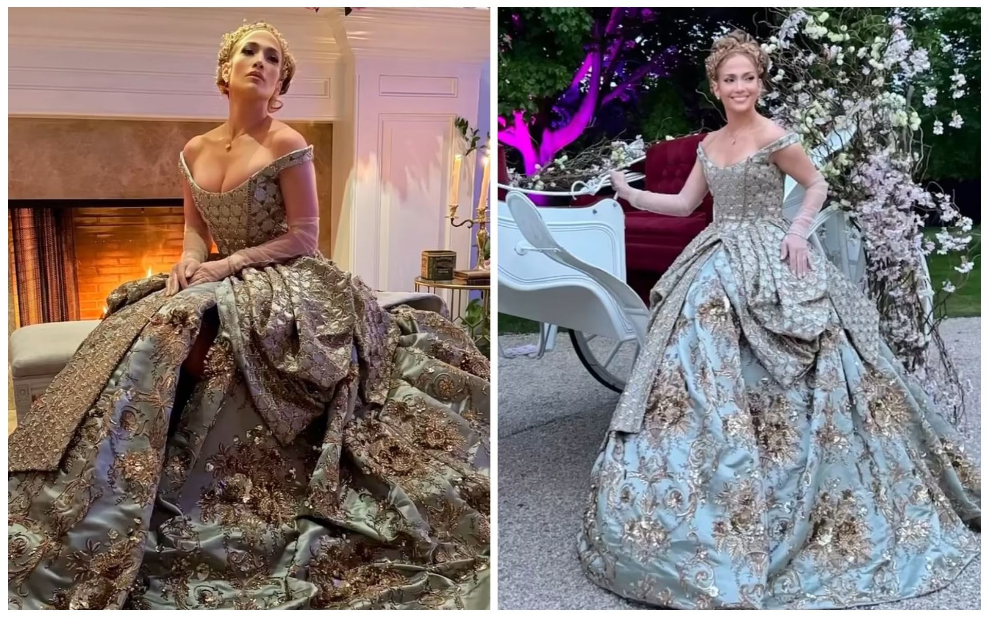 Белая карета. Фото: Instagram/jlo Белая карета. Фото: Instagram/jlo