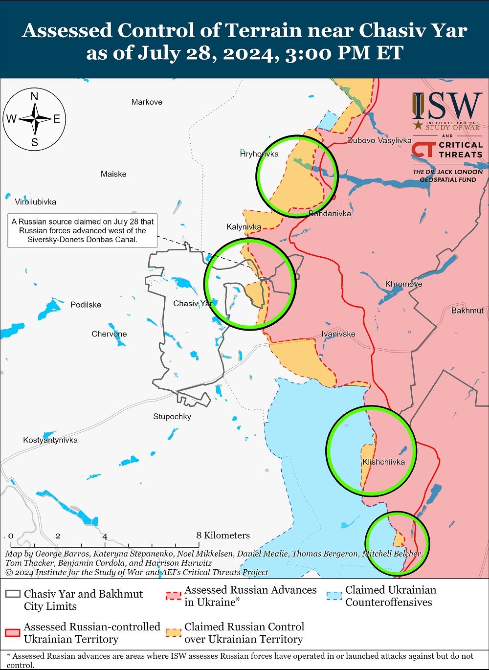 Донецький напрямок, бої під Часовим Яром Донецький напрямок, бої під Часовим Яром