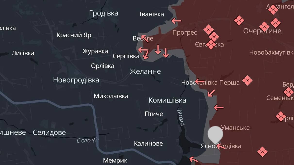 Ворог буде намагатися вибивати ЗСУ з Яснобродівки Ворог буде намагатися вибивати ЗСУ з Яснобродівки