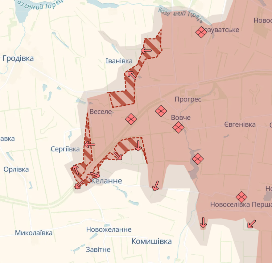 Дані: DeepState Дані: DeepState
