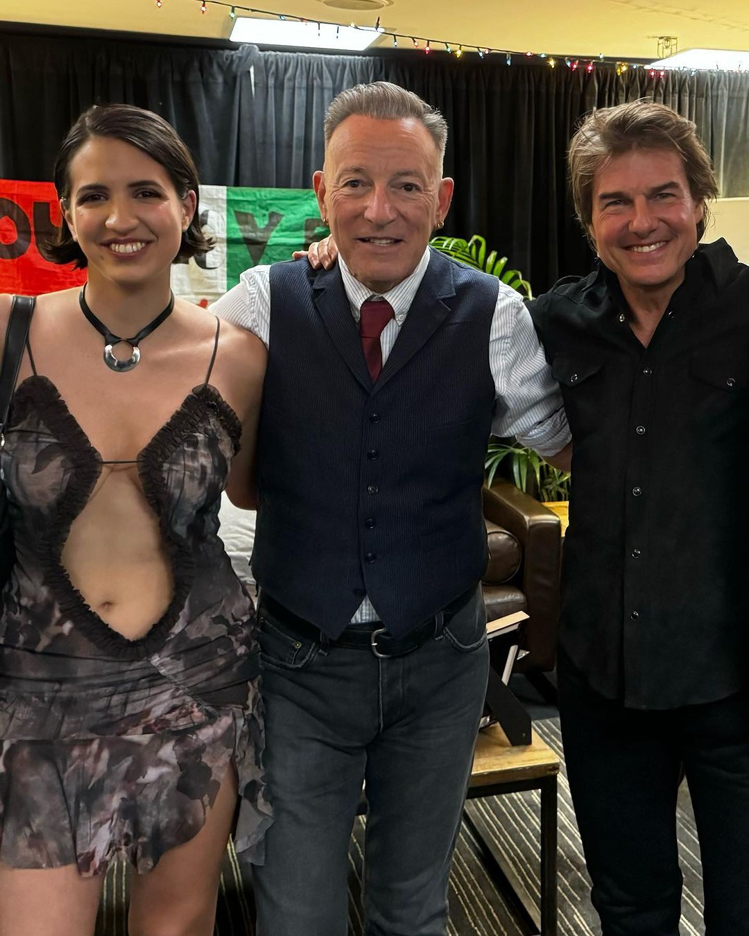 С Брюсом Спрингстином. Фото: Instagram/victoriacanal С Брюсом Спрингстином. Фото: Instagram/victoriacanal