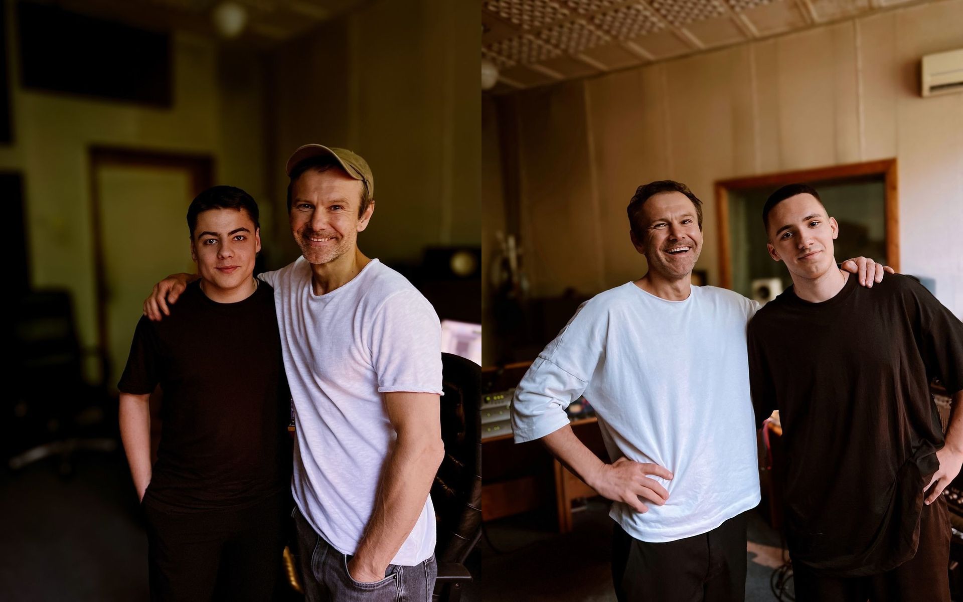 SHUMEI (ліворуч) та YAKTAK зі Святославом Вакарчуком. Фото: Instagram виконавців SHUMEI (ліворуч) та YAKTAK зі Святославом Вакарчуком. Фото: Instagram виконавців