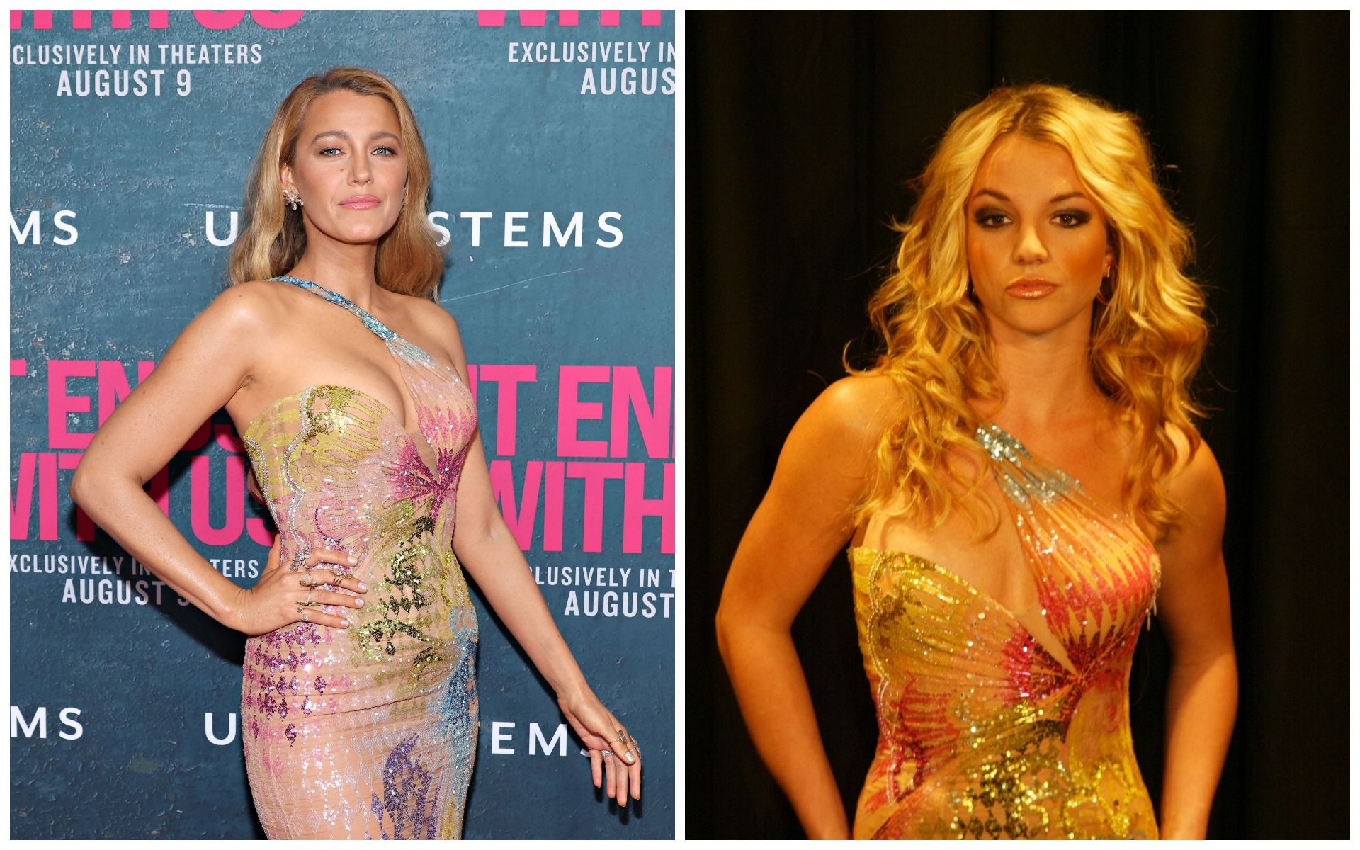 Две звезды в одном платье. Фото: Getty Images Две звезды в одном платье. Фото: Getty Images