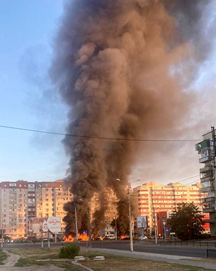 Росія атакувала Суми 17 серпня. Фото - голова Сумської МВА Дмитро Дрозденко Росія атакувала Суми 17 серпня. Фото - голова Сумської МВА Дмитро Дрозденко