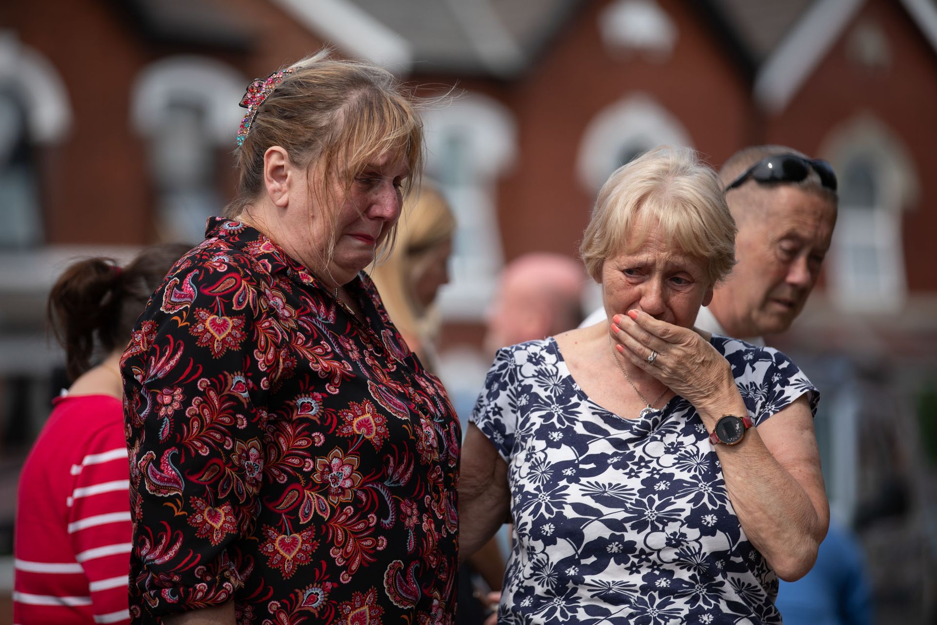 Британці оплакують жертв масового вбивства в Саутпорті. Фото: Getty Images