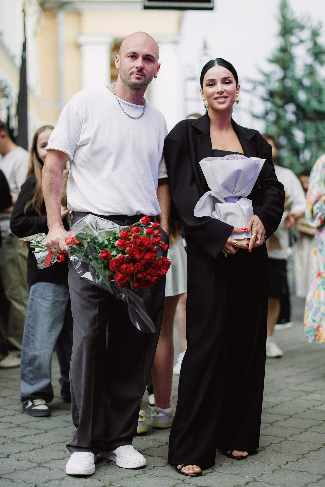 Музыкальные исполнители Злата Огневич и Максим Бородин