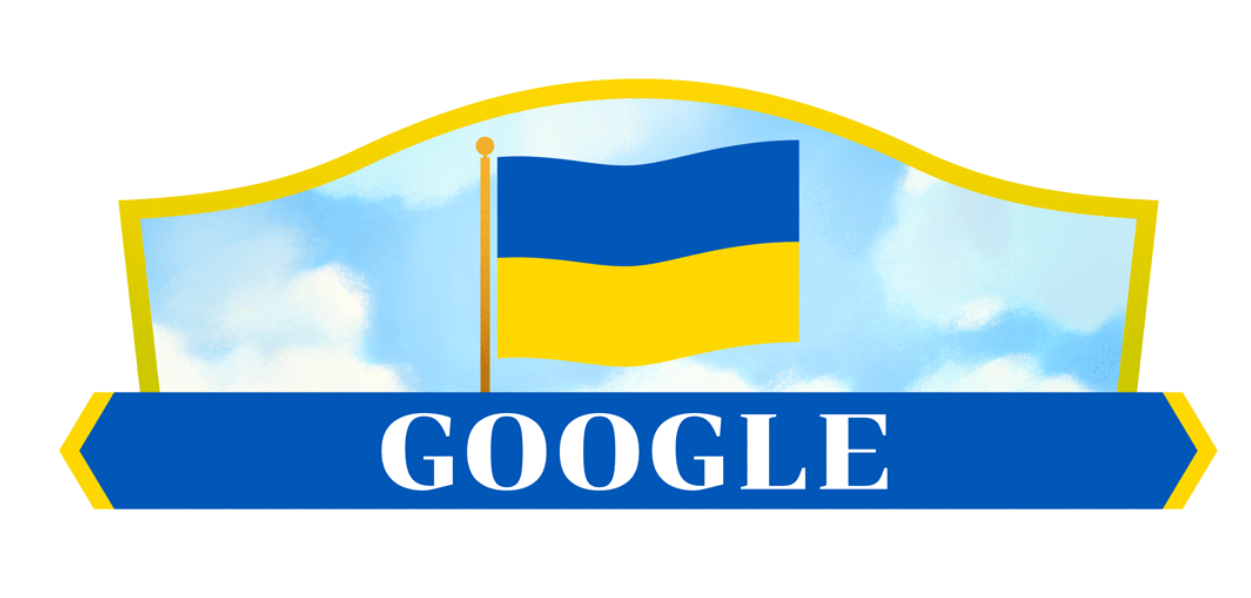 Google посвятил новый дудл ко Дню Независимости Украины 1