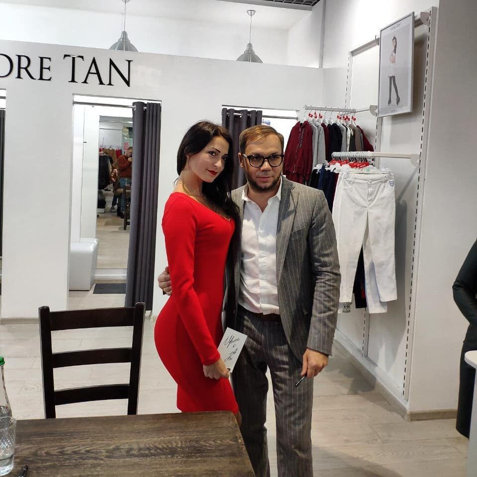 Ірина Зінченко з Андре Таном Ірина Зінченко з Андре Таном