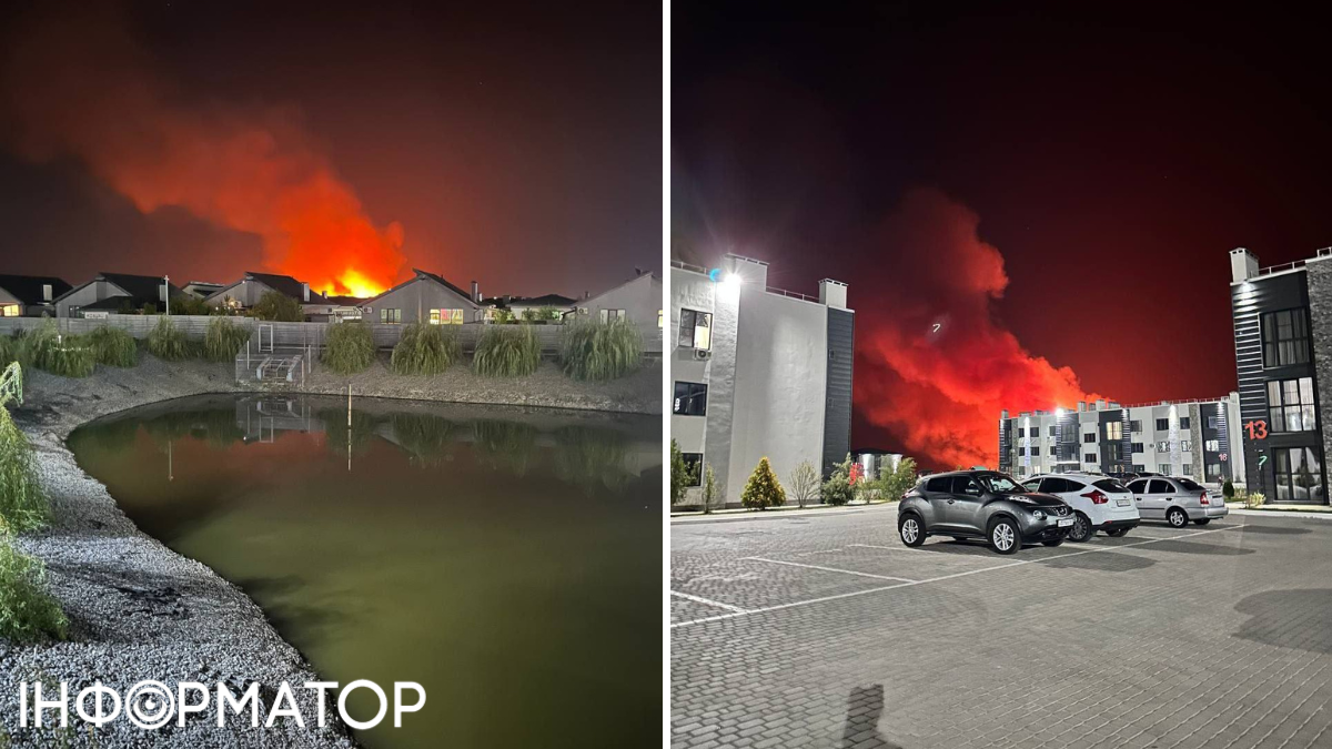 Пожежа в Ростовській області