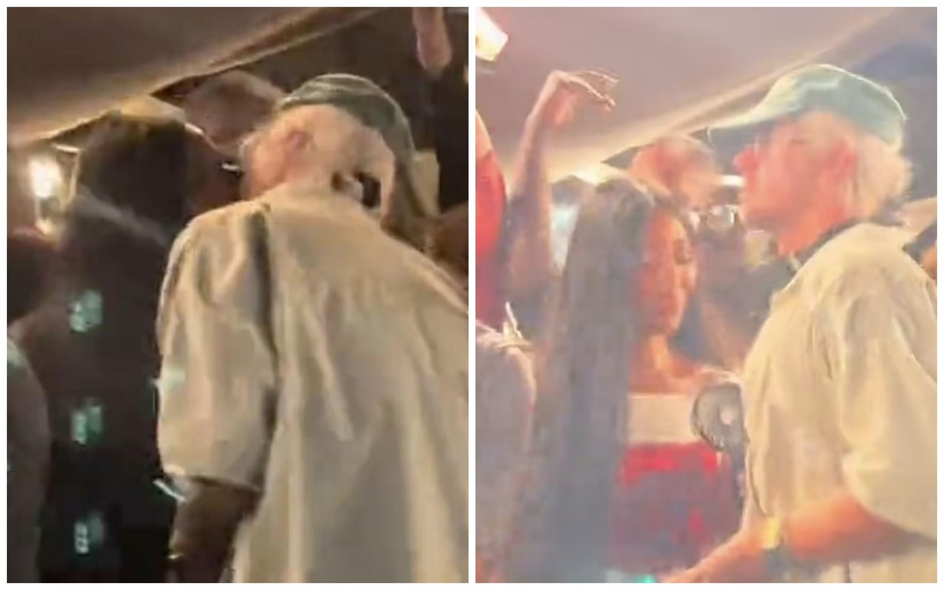 Розмиті кадри. Фото: TikTok/theonemykonos Розмиті кадри. Фото: TikTok/theonemykonos