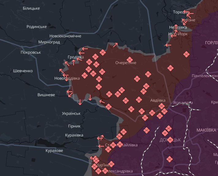 Бои за Донбасс: россияне оккупировали еще один населенный пункт – DeepState 1
