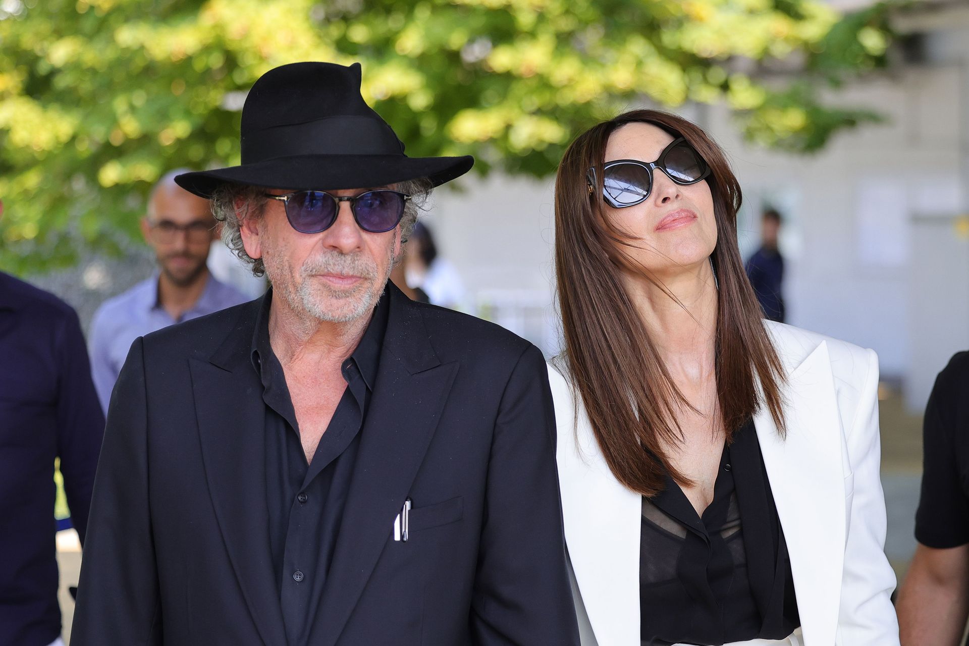 Тим Бертон и Моника Беллуччи на кинофестивале. Фото: Getty Images Тим Бертон и Моника Беллуччи на кинофестивале. Фото: Getty Images