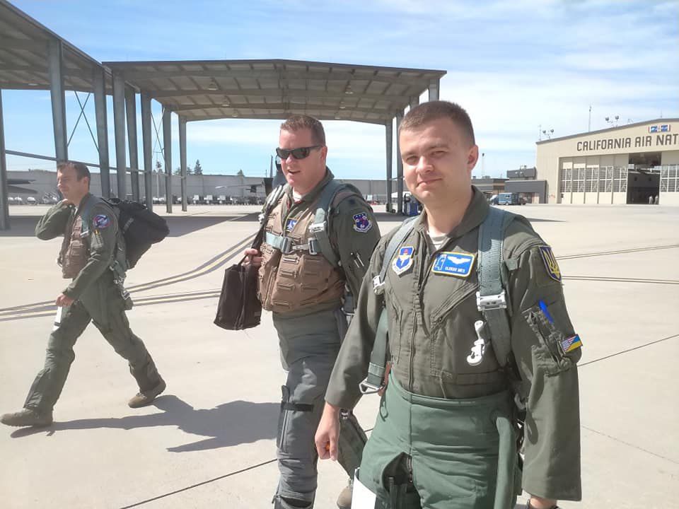 Олексій Месь проходив навчання на F-16 Олексій Месь проходив навчання на F-16