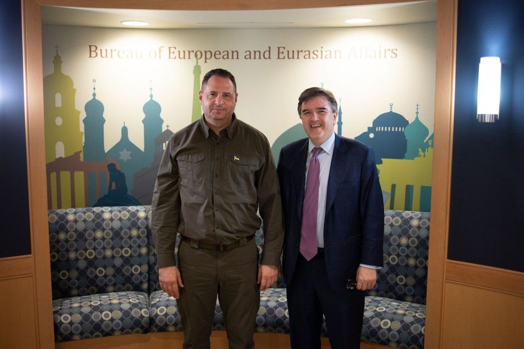 Андрей Ермак, Джеймс О’Брайен. Фото: Офис президента Украины Андрей Ермак, Джеймс О’Брайен. Фото: Офис президента Украины